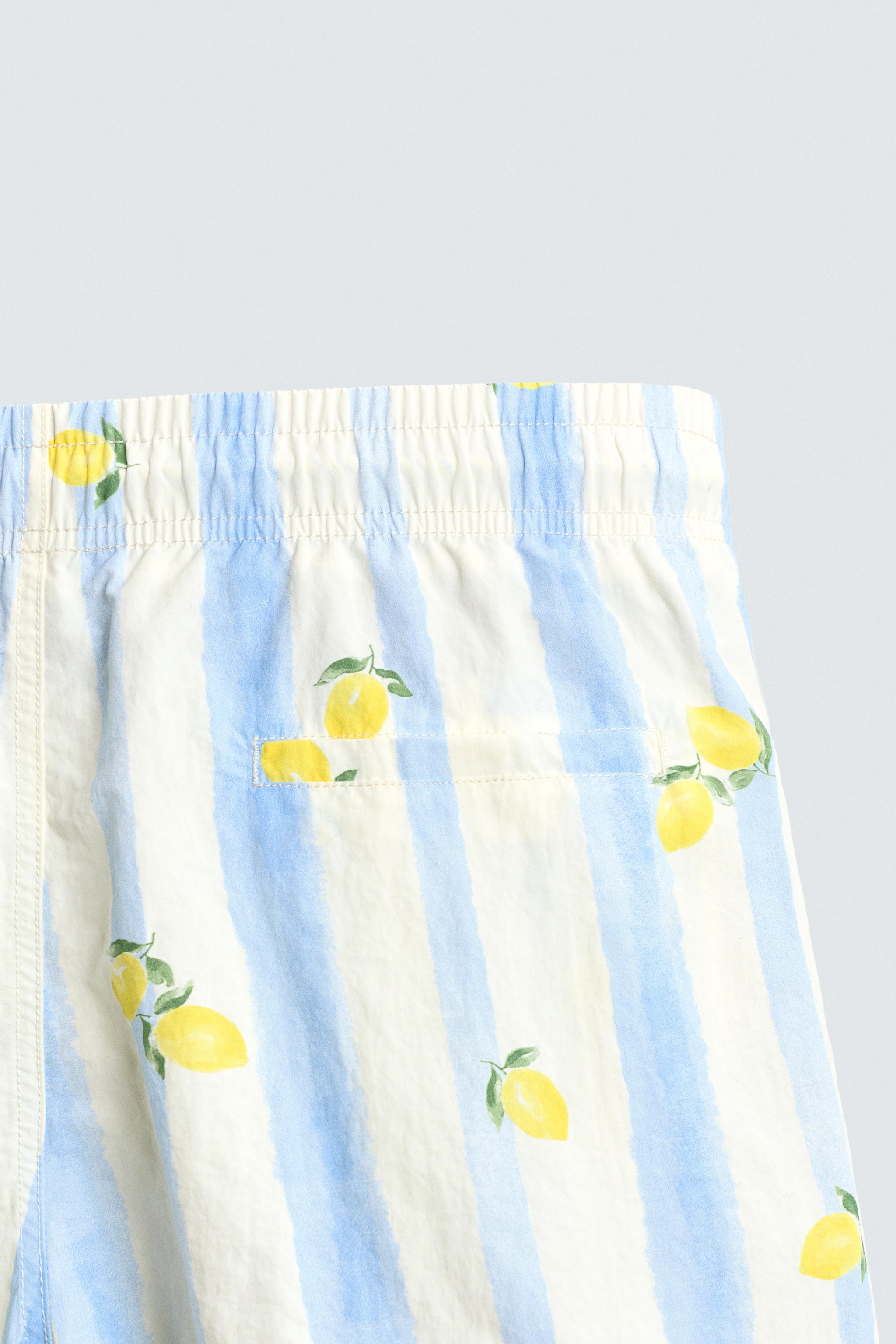 LEMON PRINT SWIMSUIT